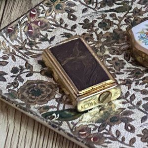 Antique Vintage Nacon 1960's gold perfume atomizer